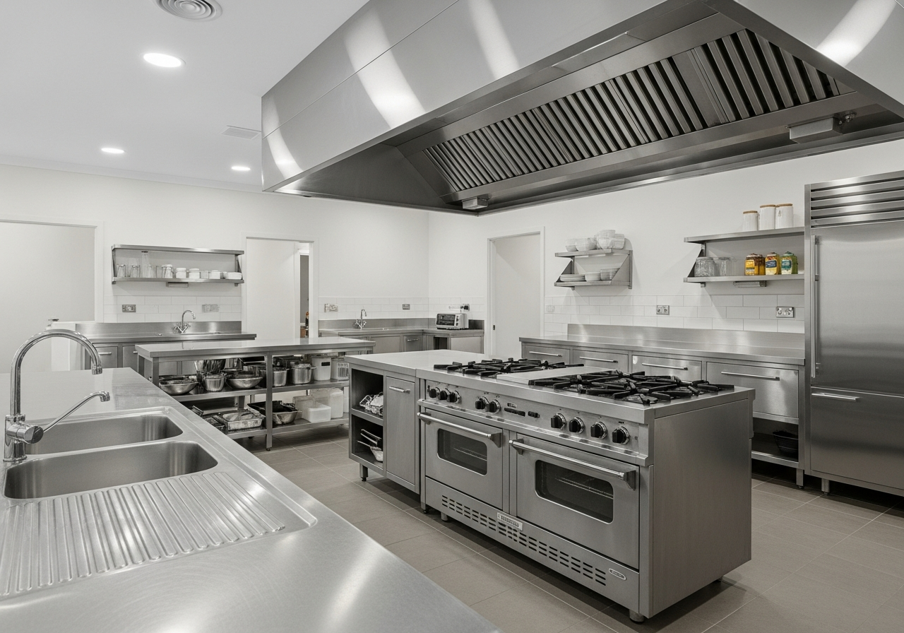 kitchen after end of lease clean