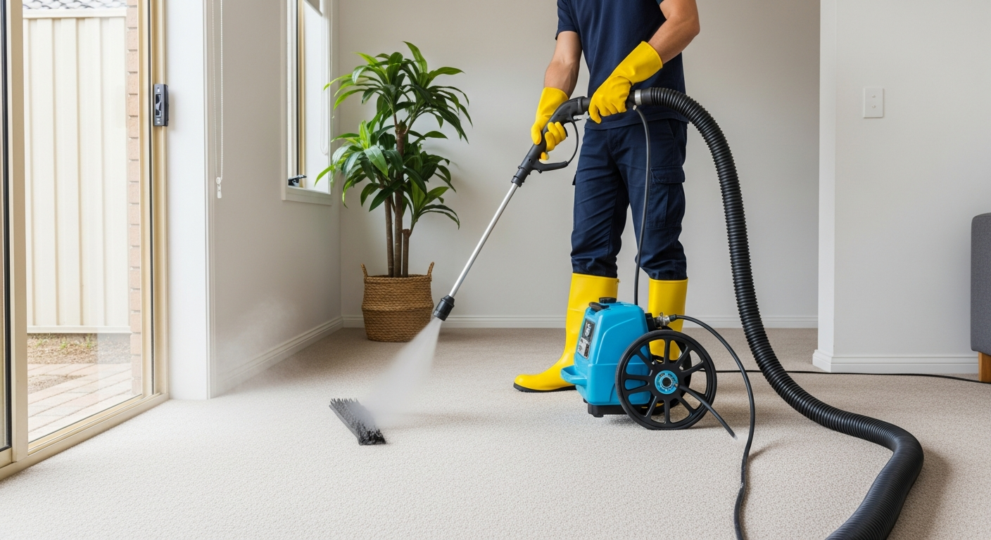 Carpet steam cleaning for end of lease in Ravenhall