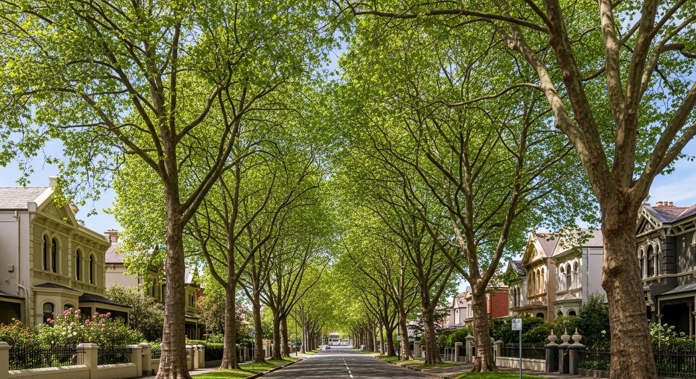 Glen Iris leafy street