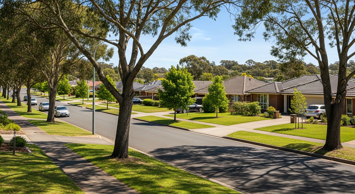St Helena suburb view