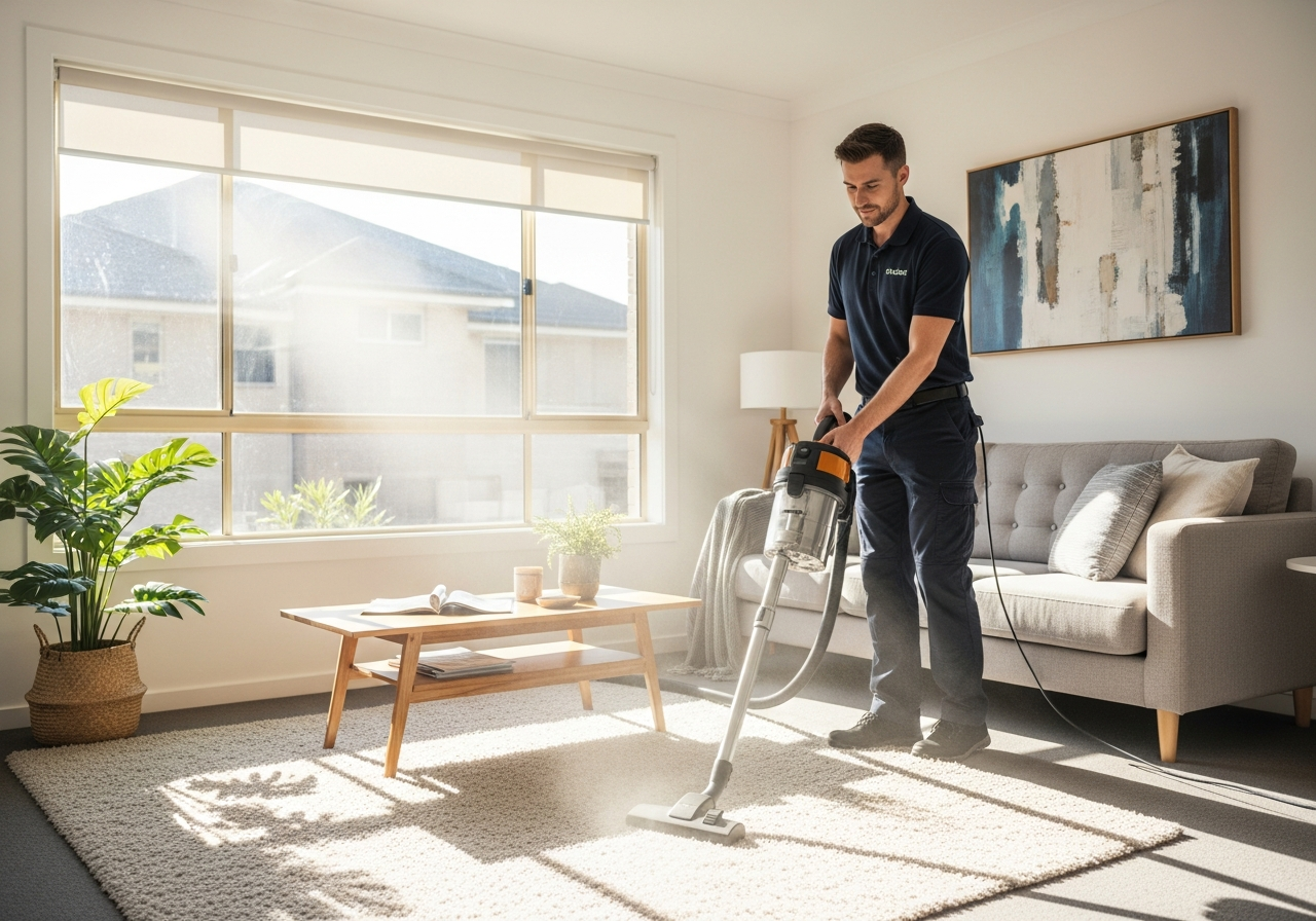 end of lease cleaning Lilydale living room