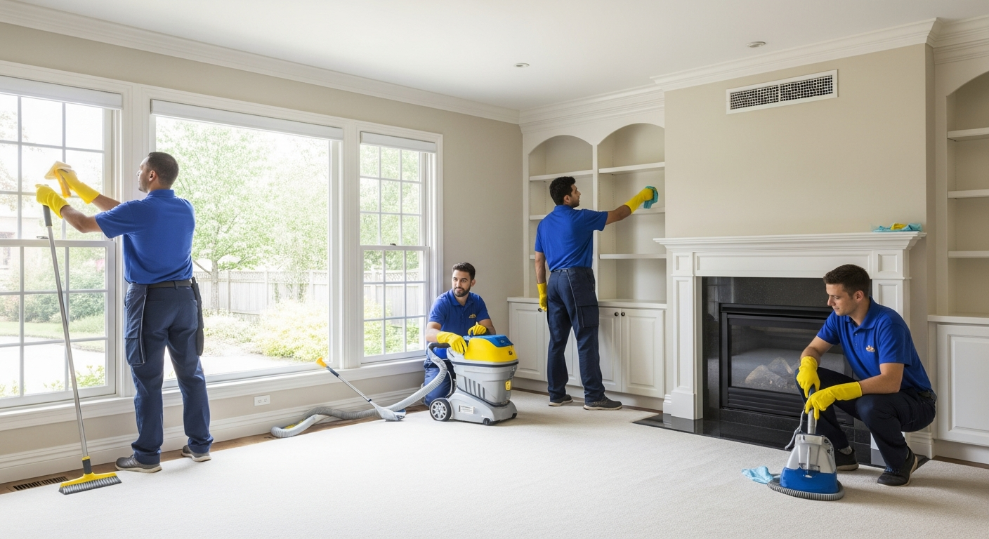 End of lease cleaning team Tottenham