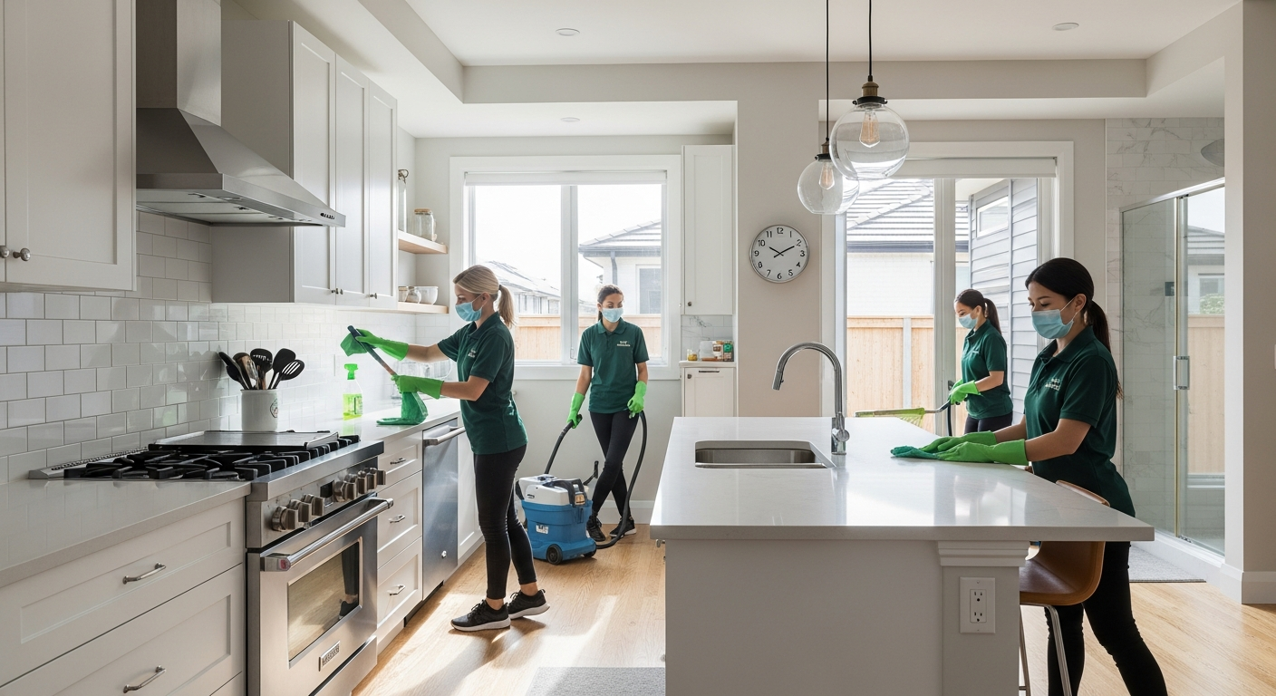 End of lease cleaning team