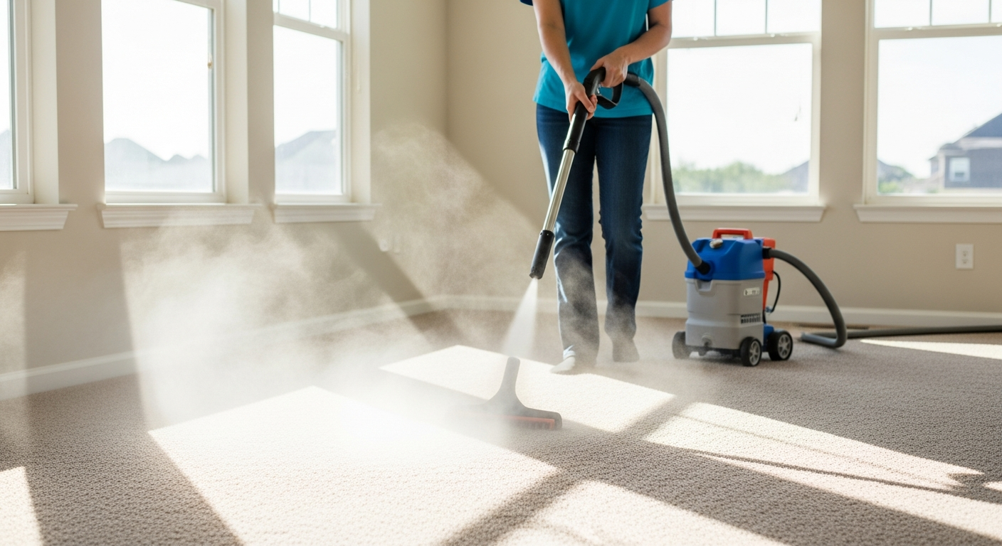 Carpet steam cleaning for vacate bond
