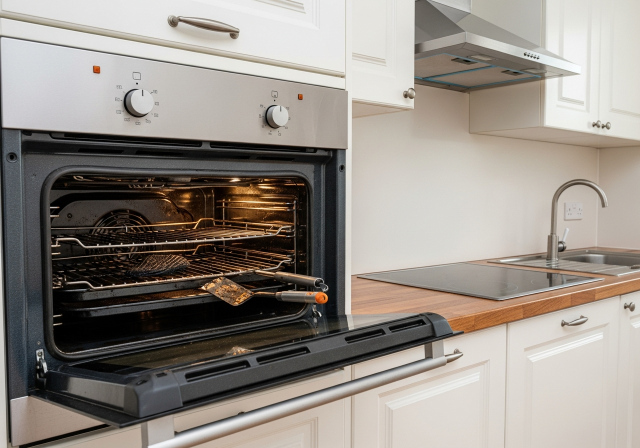 Oven and kitchen bond clean