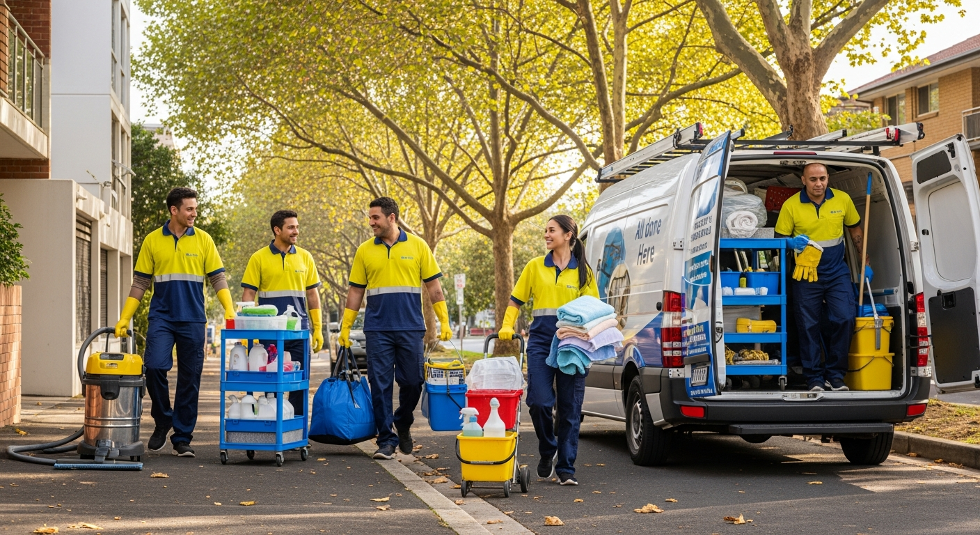 Cleaning team Middle Park