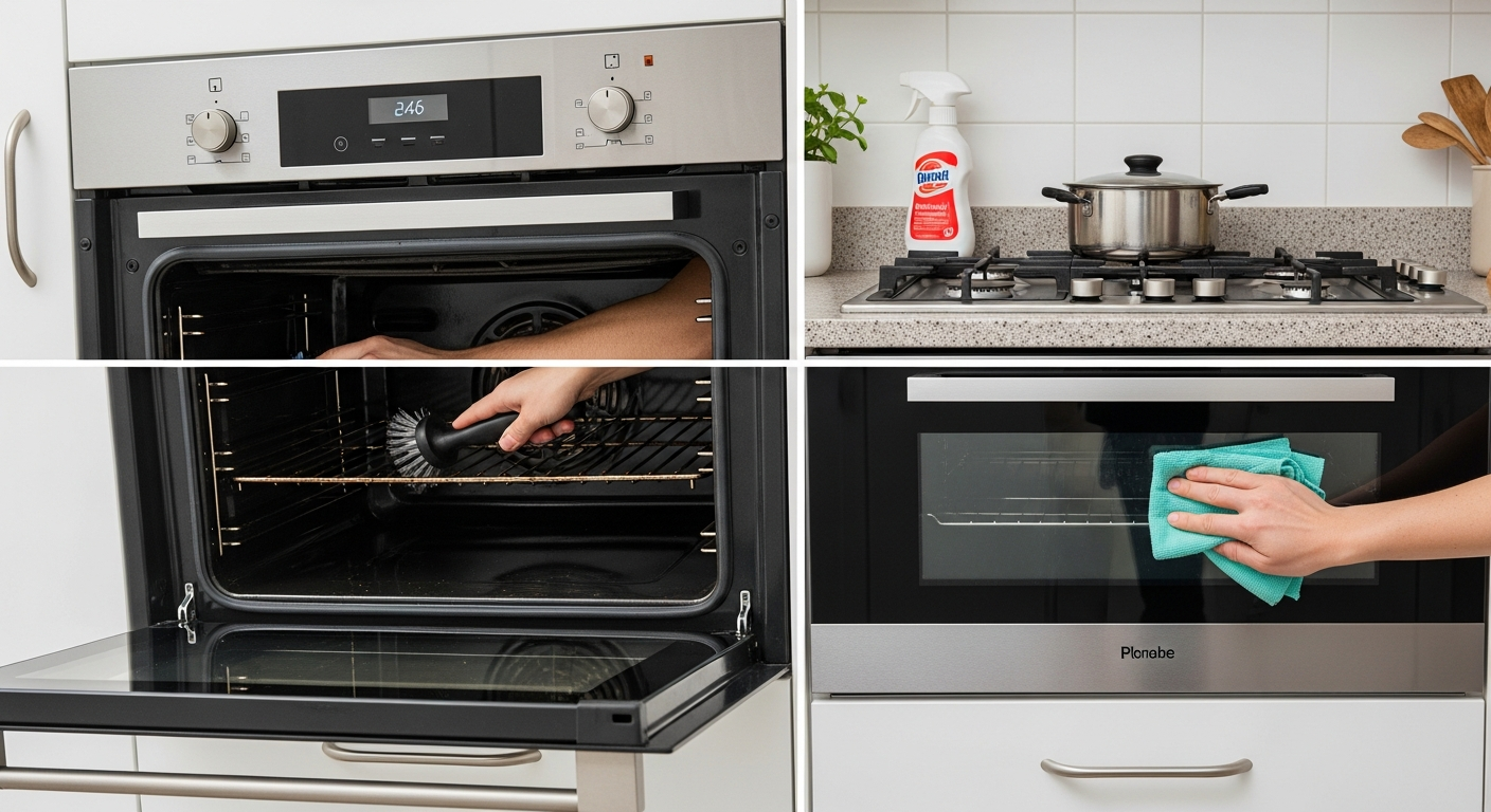 End of lease cleaning kitchen