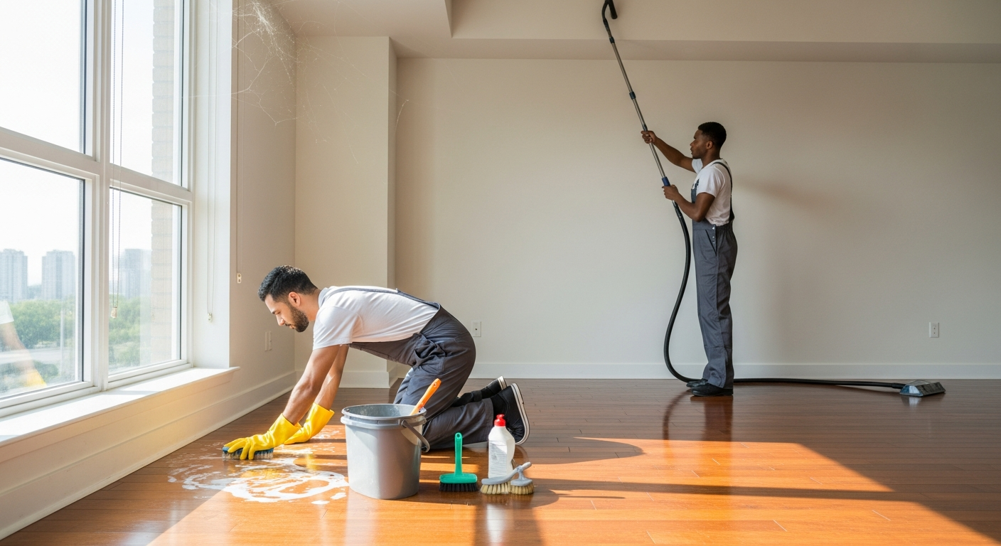 End of lease cleaning in Booragoon apartment