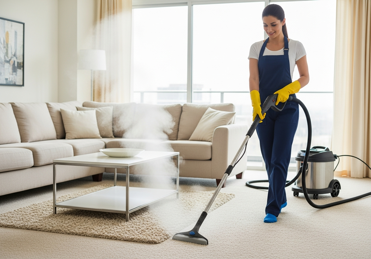 carpet steam cleaning