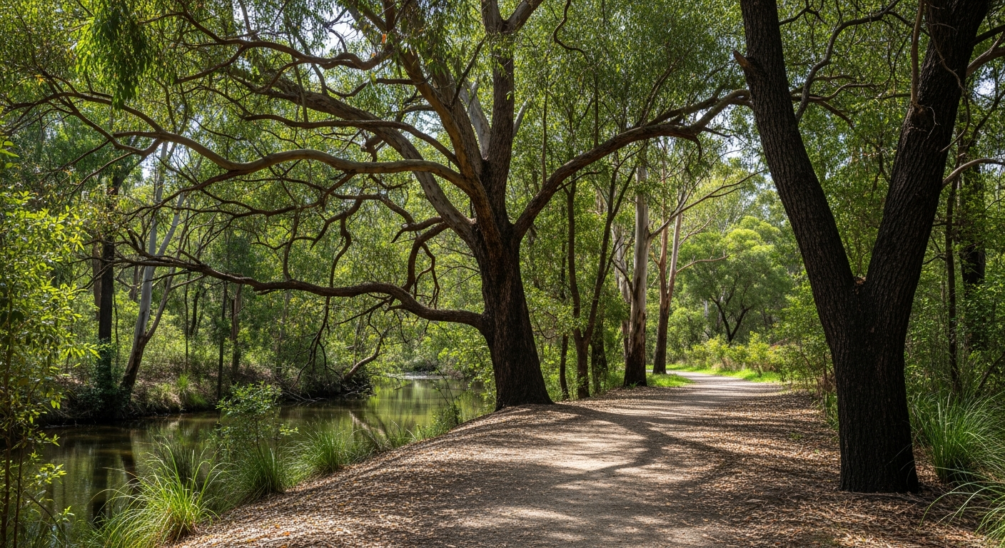 Mullum Mullum Creek reserve near Warranwood