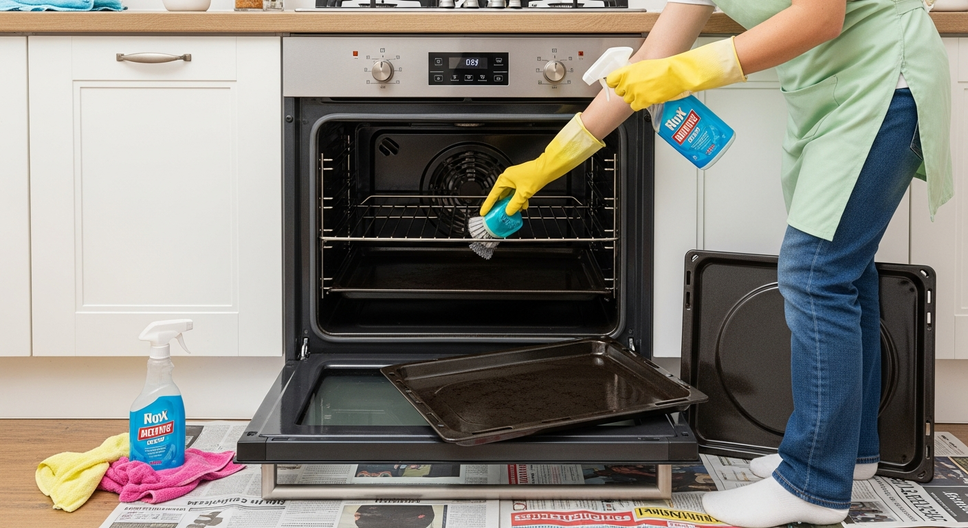 Kitchen and oven cleaning for vacate clean