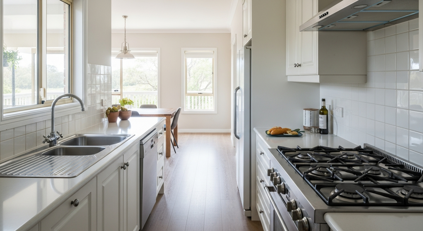 Before and after vacate cleaning Wooroloo