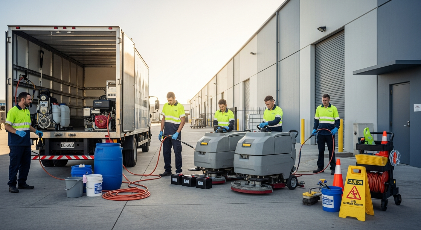 Villawood cleaning team
