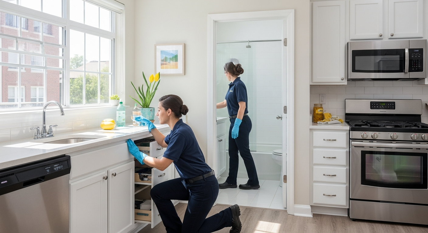 Final inspection clean