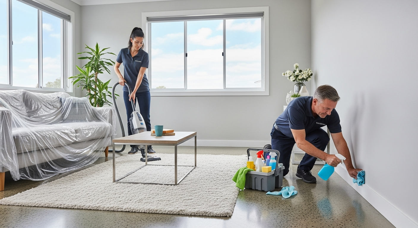 End of lease cleaning team