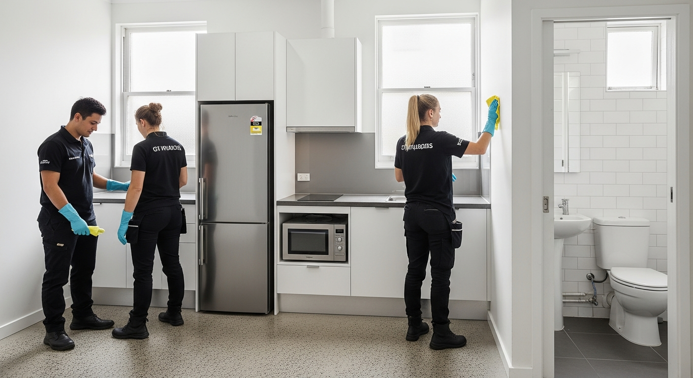 End of lease cleaning inspection