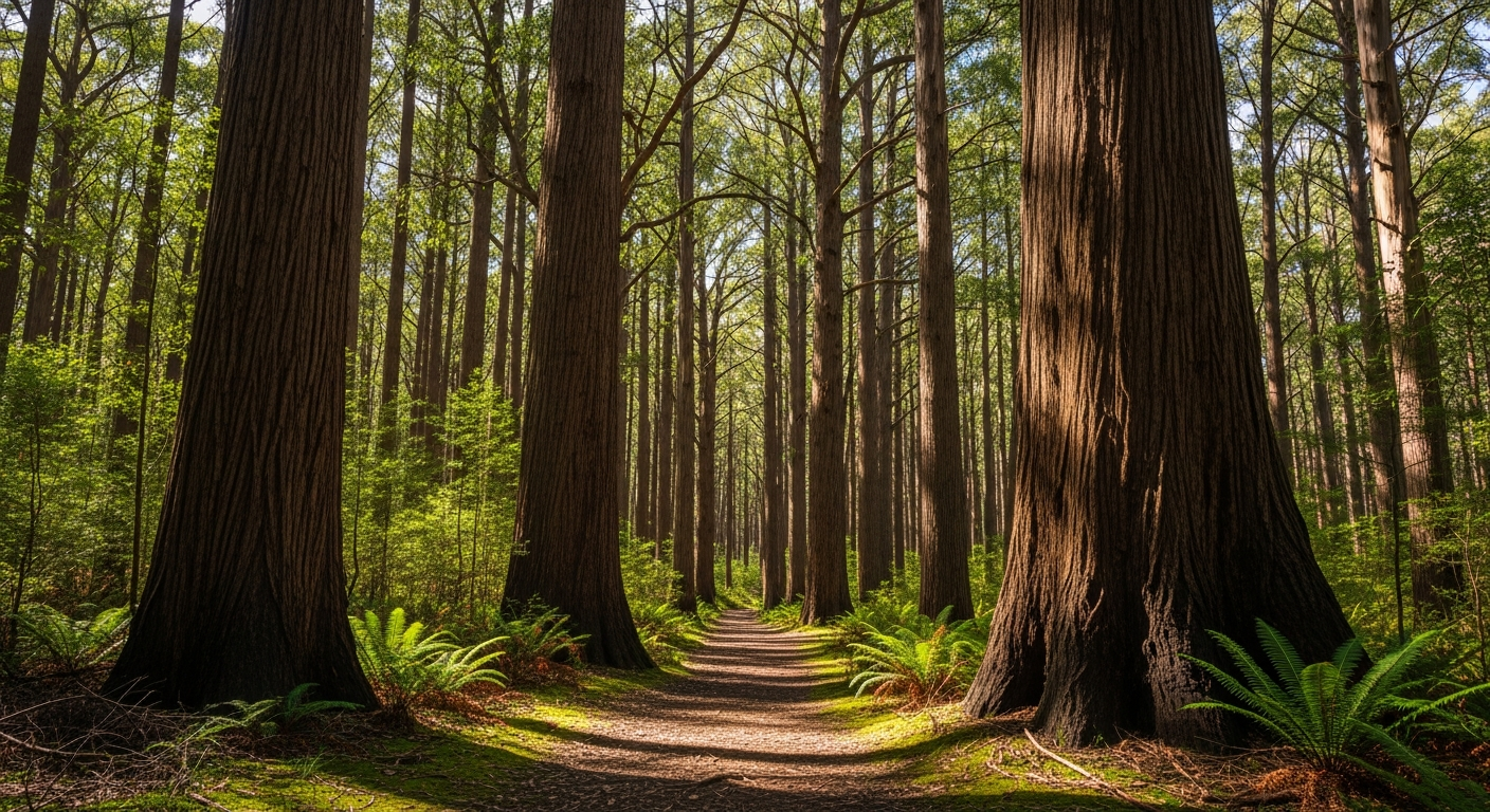 Sherbrooke Forest walking trail