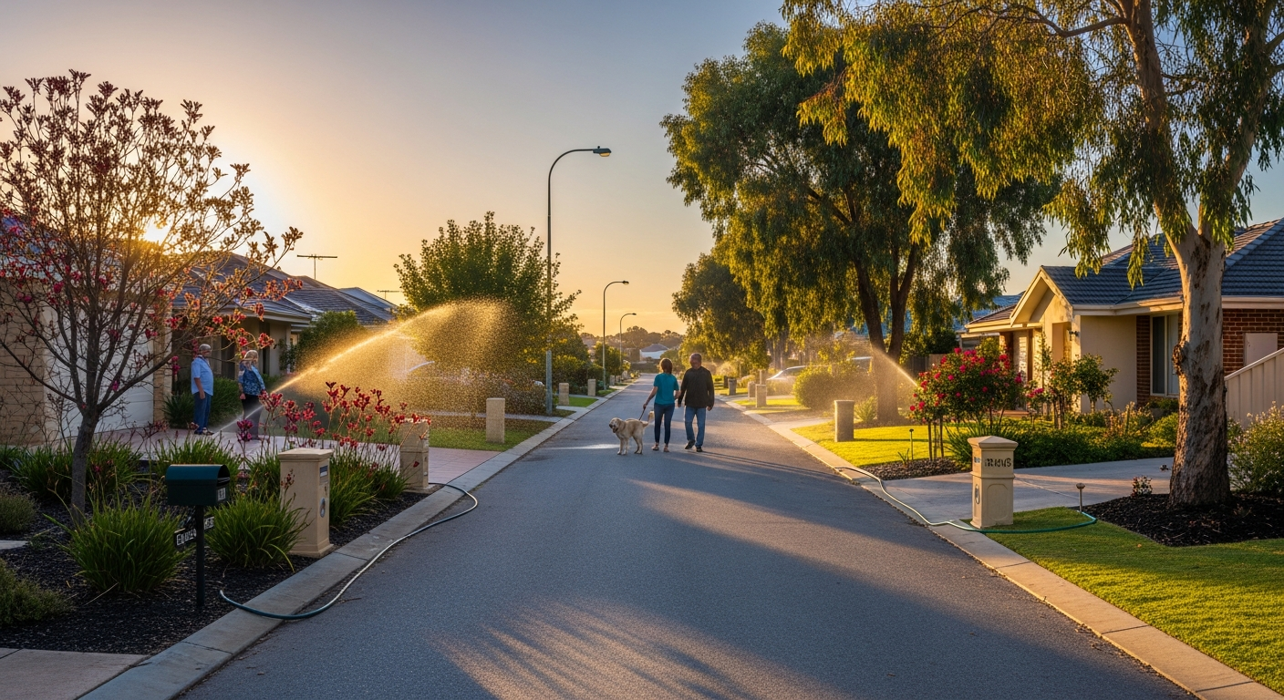 Stratton suburb street