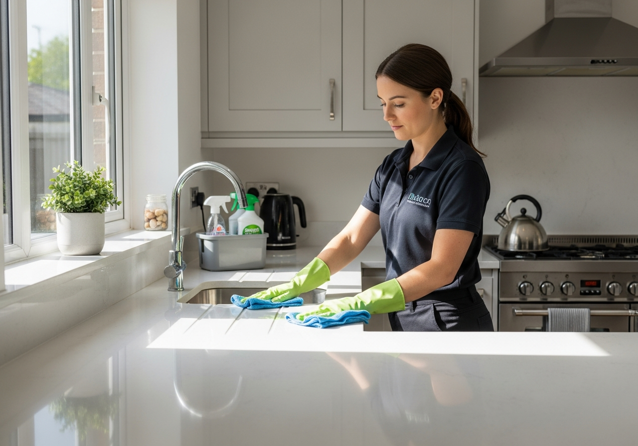 End of lease clean kitchen
