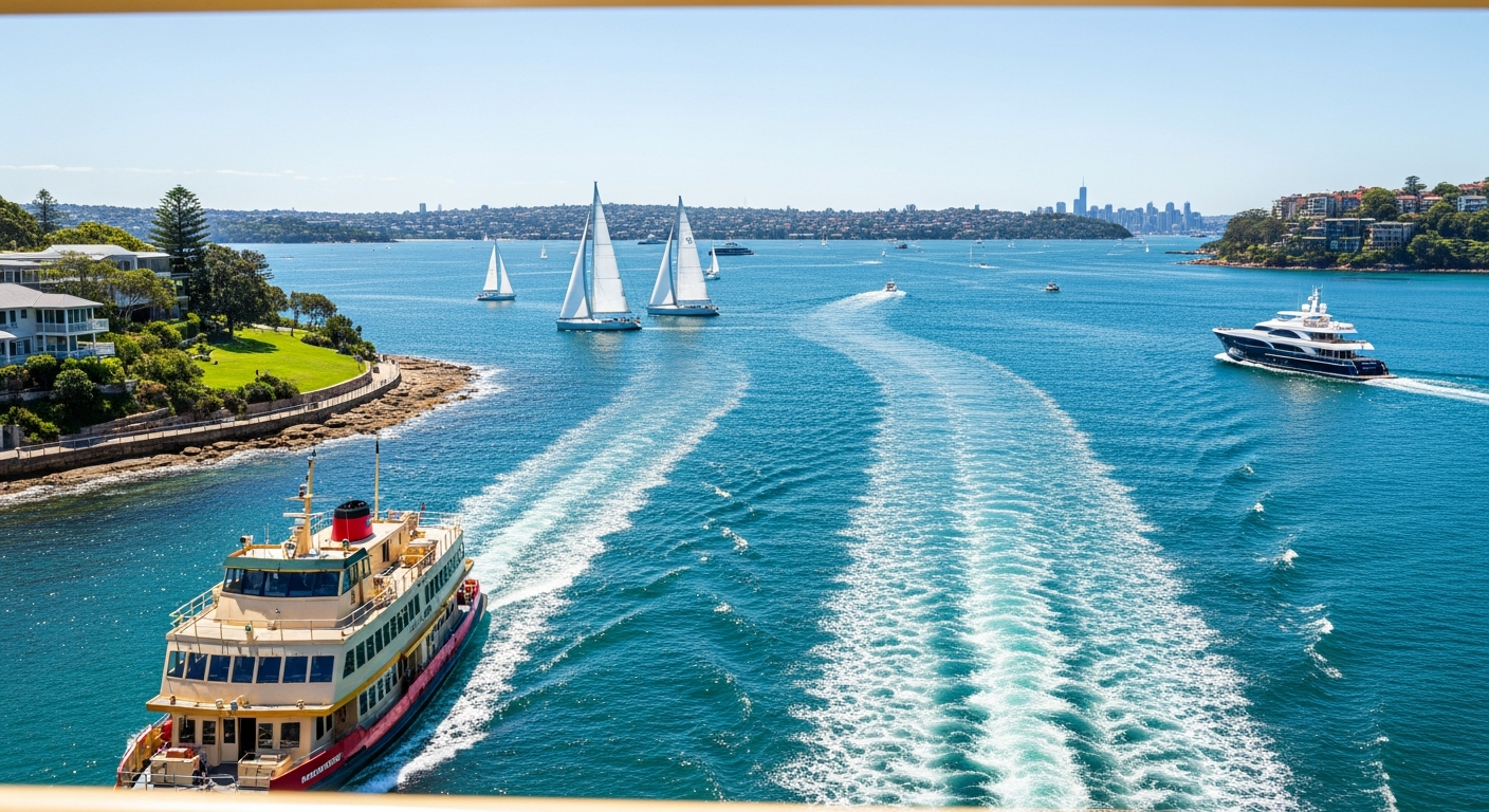 Rose Bay harbour view
