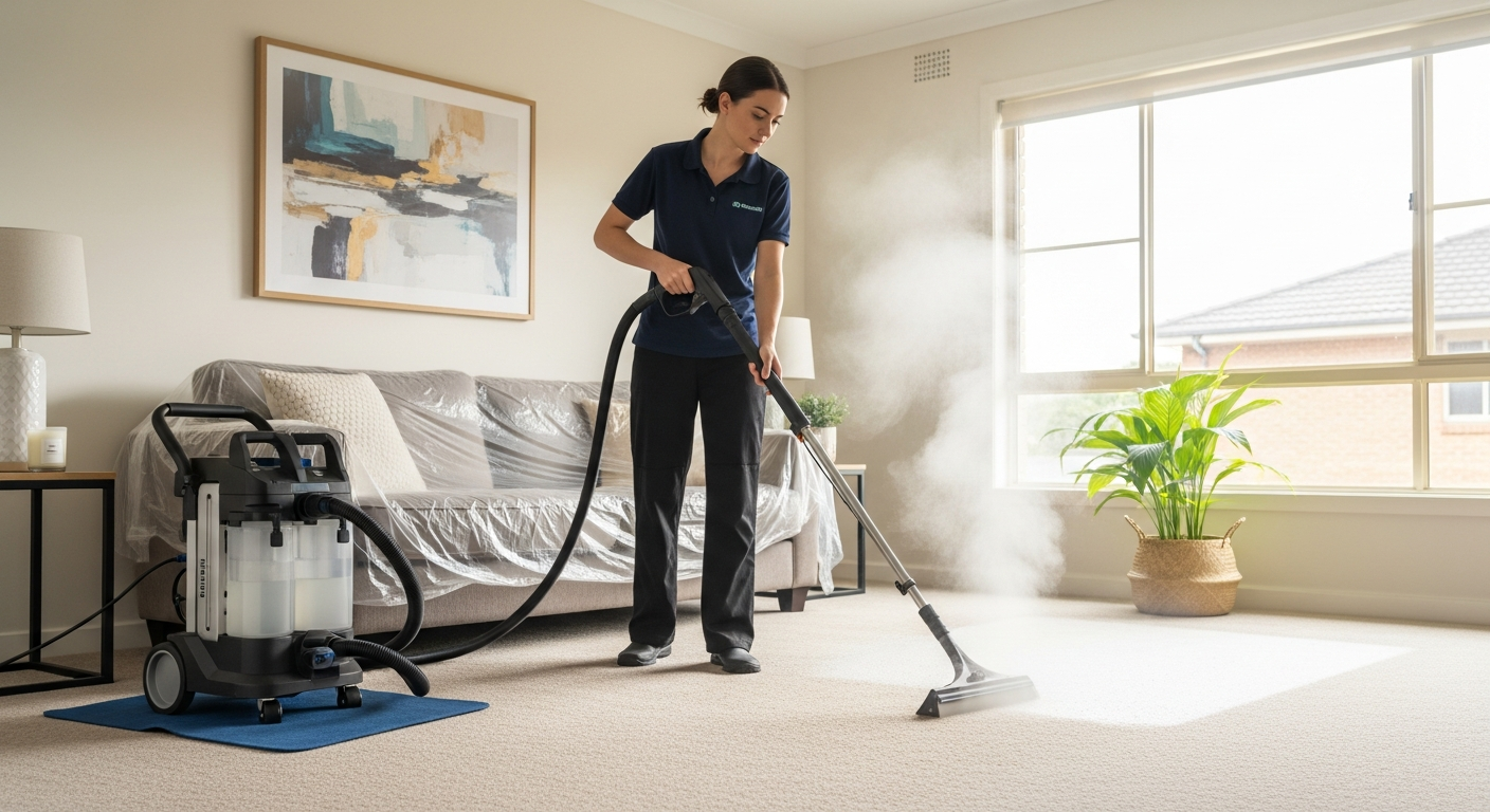 Carpet steam cleaning vacate clean
