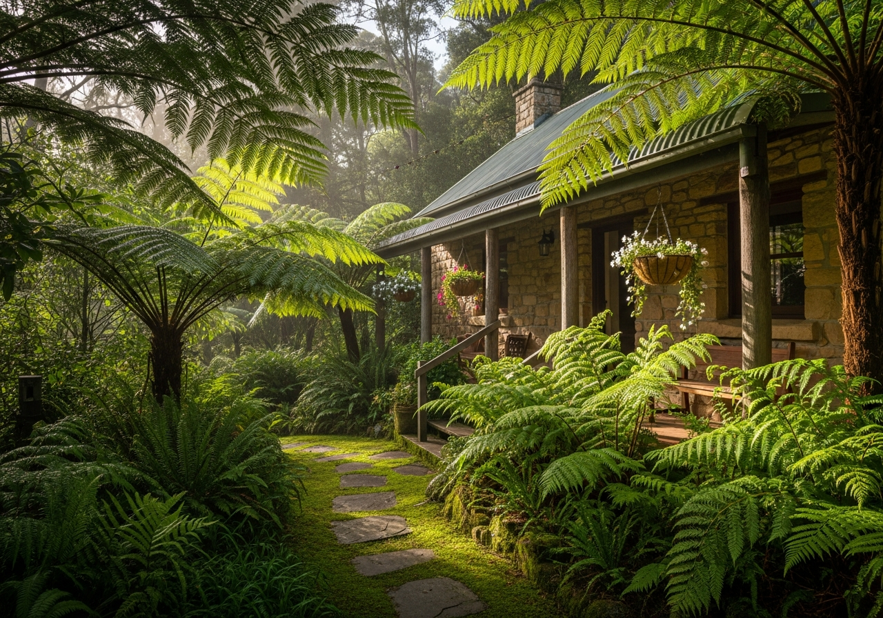 Olinda cottage with gardens