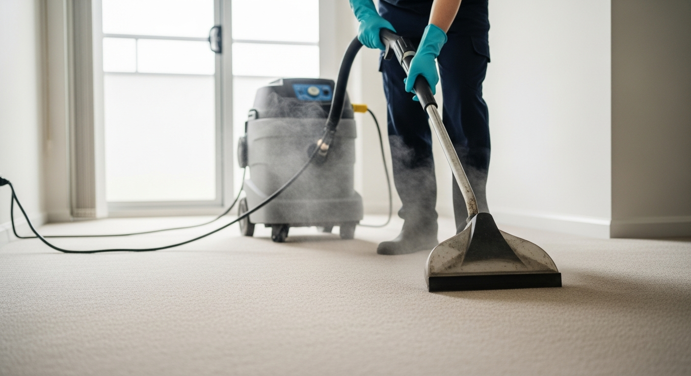 Carpet steam cleaning for bond clean