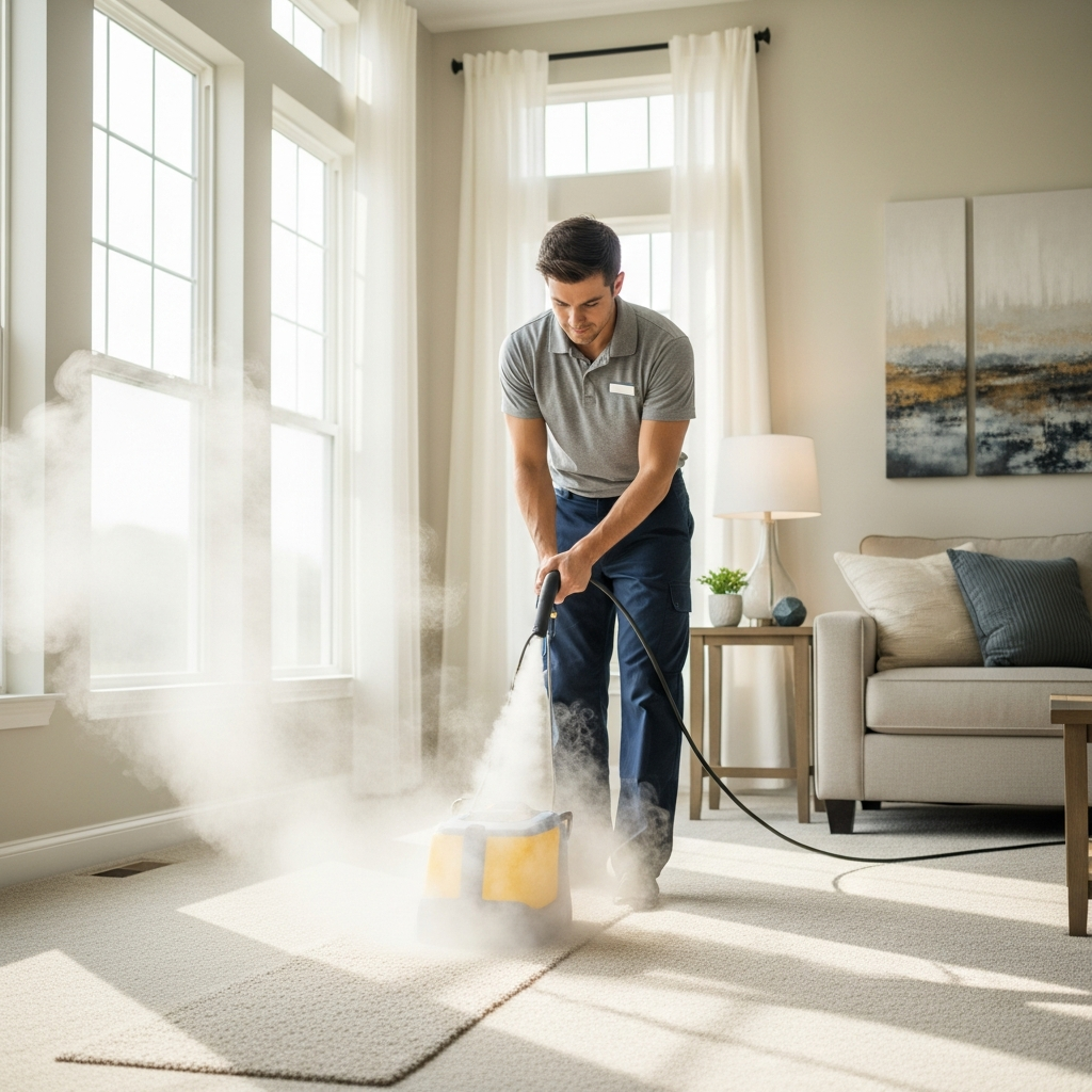 Carpet steam clean Monbulk