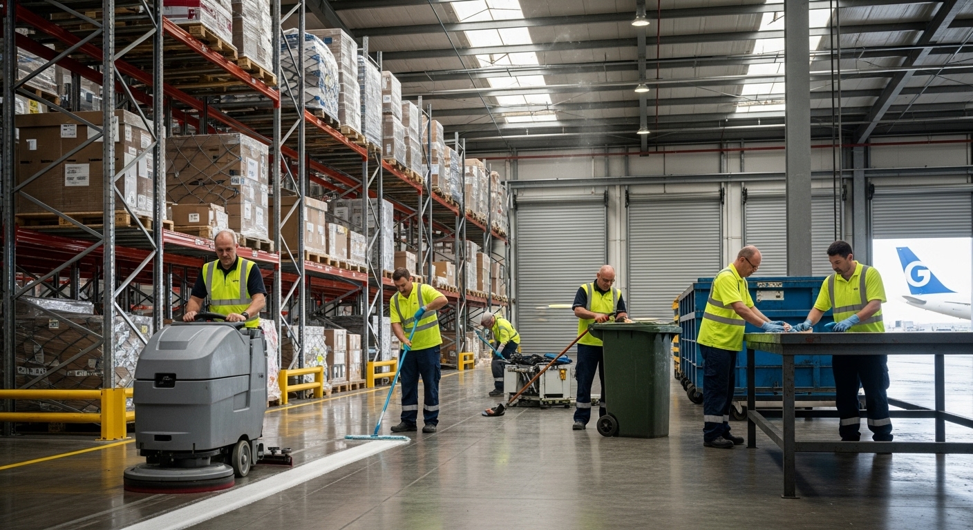 Warehouse cleaning Badgerys Creek