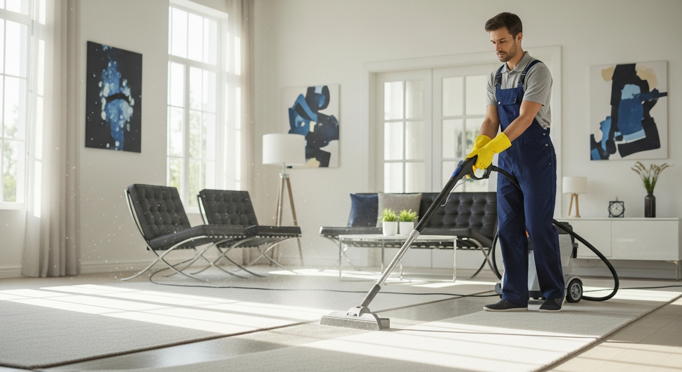 Carpet steam cleaning