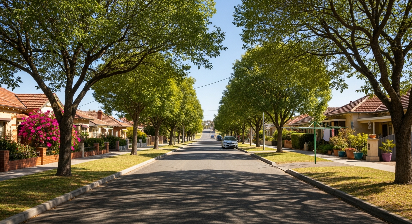 Queens Park WA street