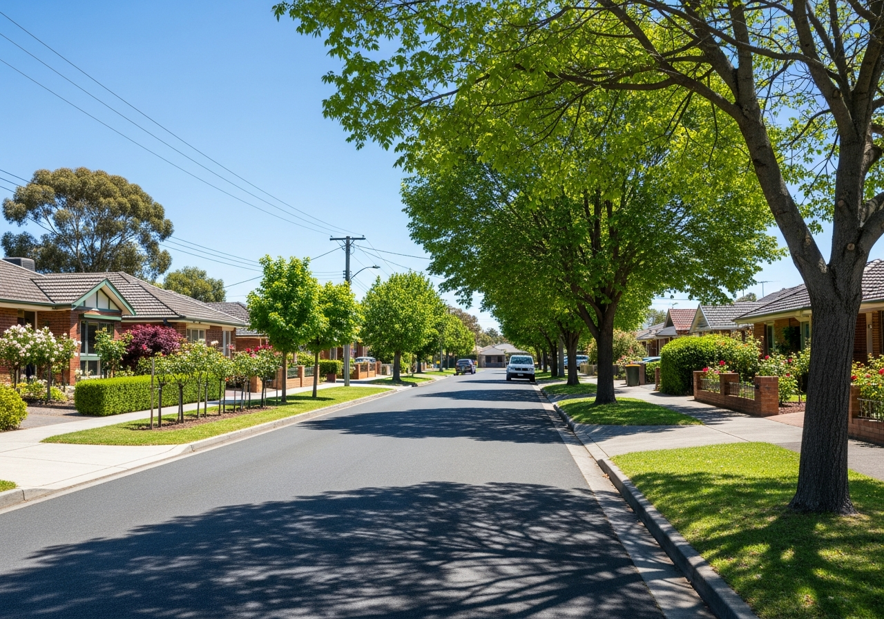 Bangholme suburb scene