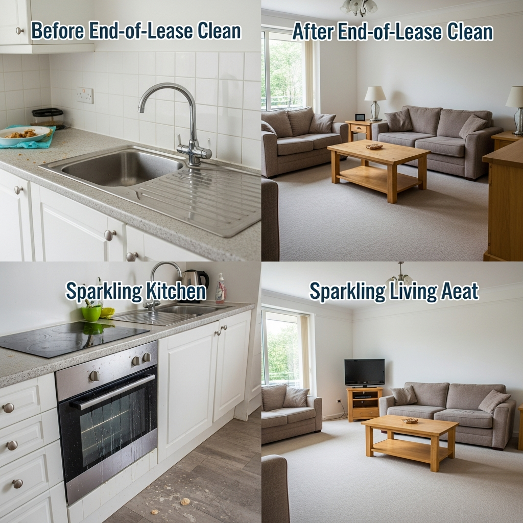 Hughesdale end of lease cleaning before and after