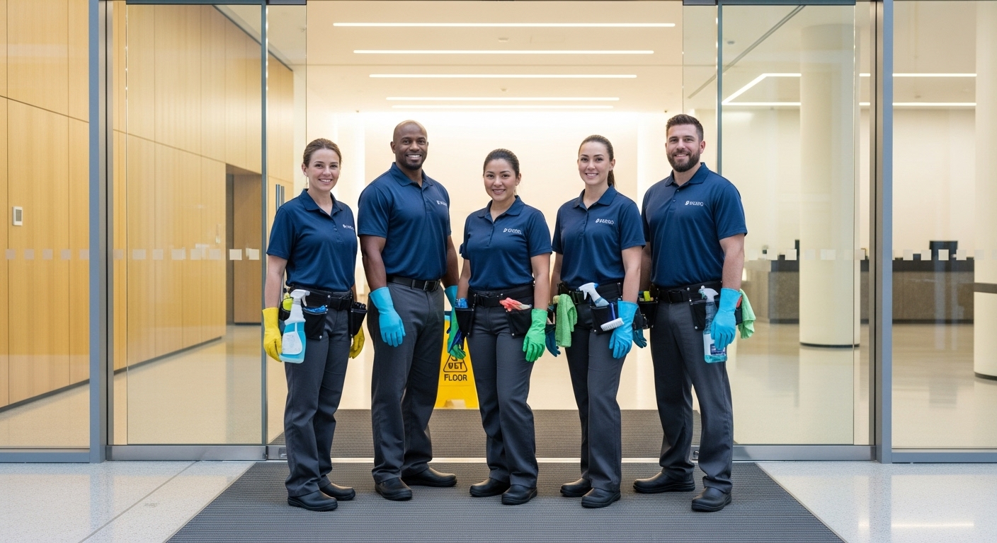 Superboss cleaning team Newcastle