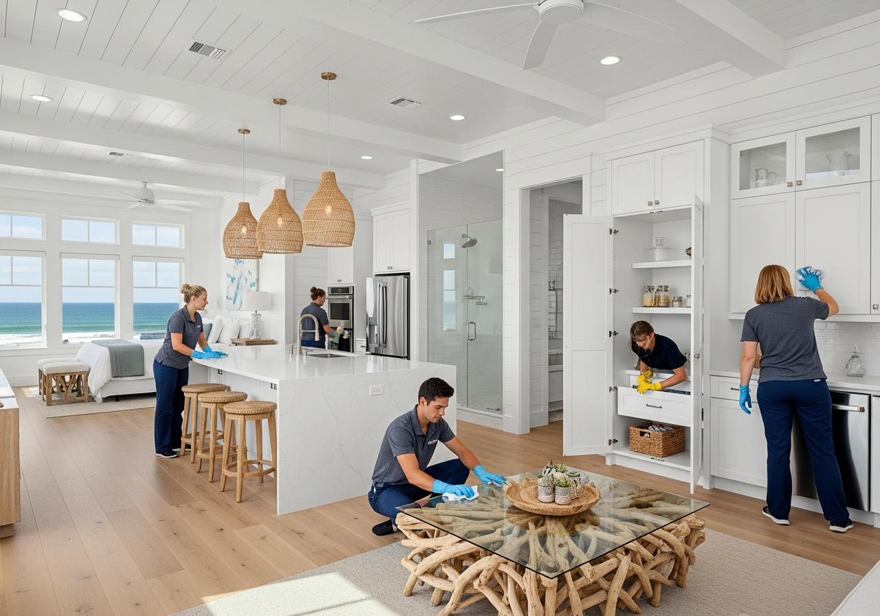 End of lease cleaning team