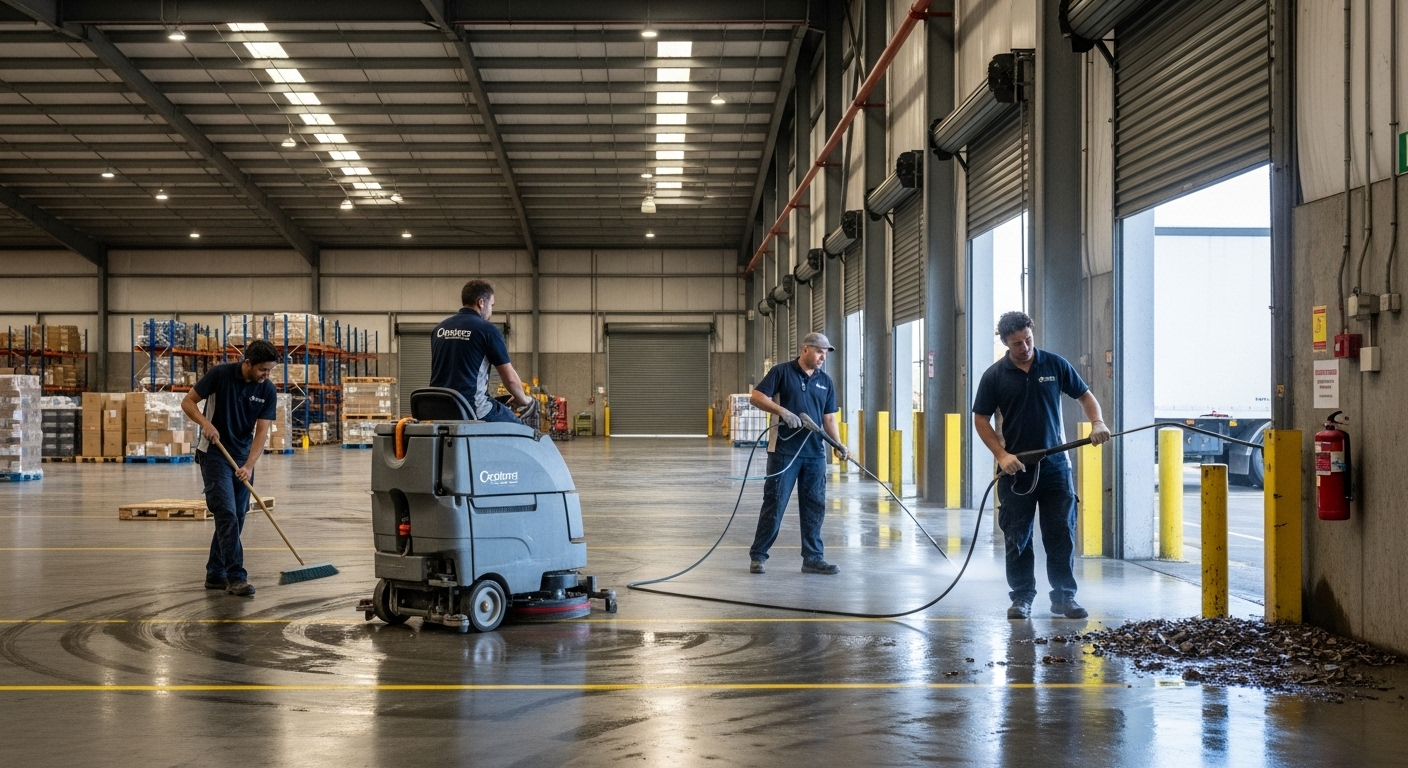 Warehouse cleaning in Arndell Park