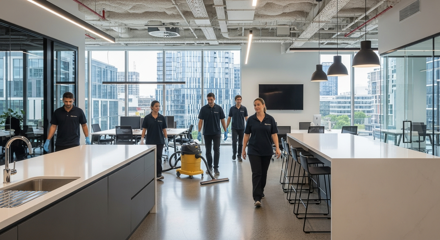 Redfern office cleaned by professionals