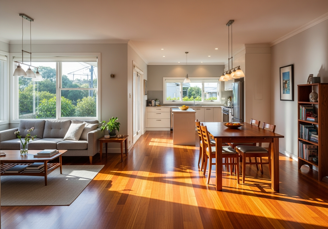 Mahogany Creek rental interior clean