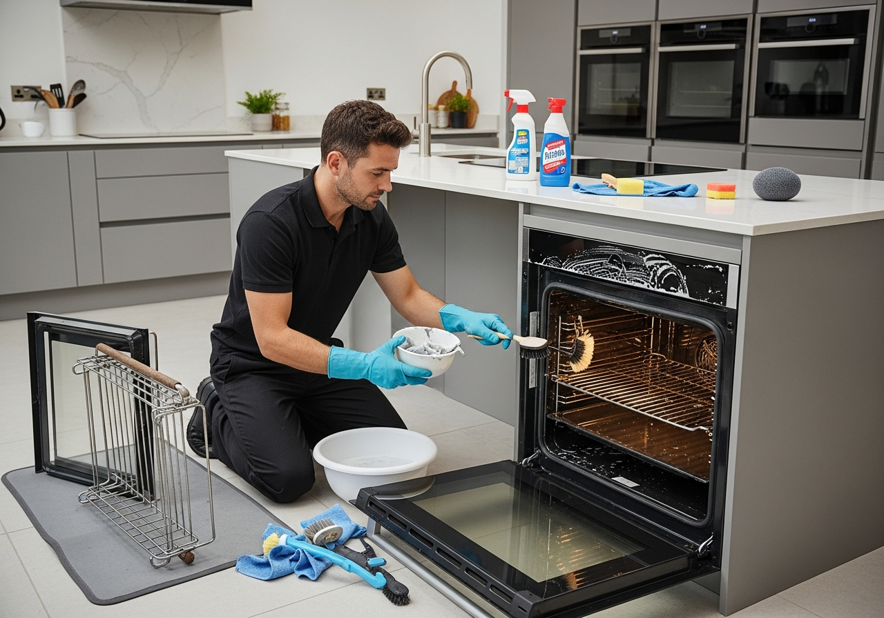 Oven deep clean