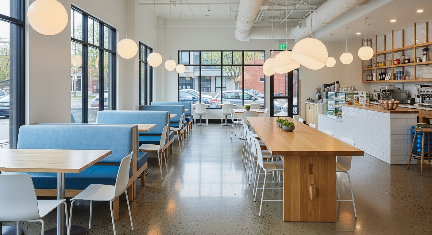 Seaforth café cleaned by commercial cleaners