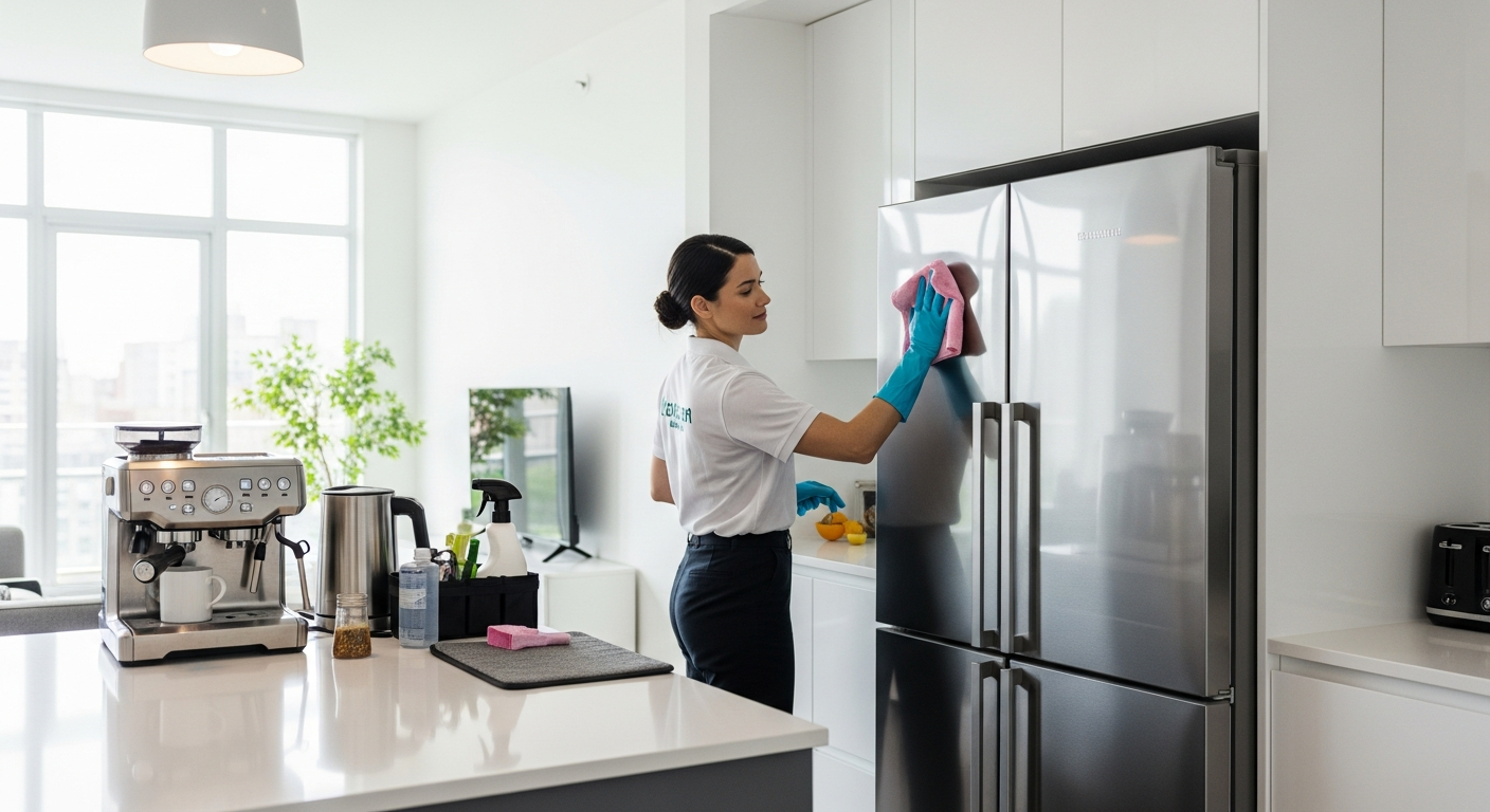 Apartment cleaned for end of lease