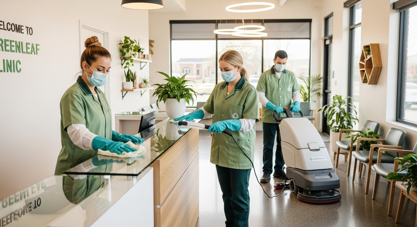 Medical centre cleaning