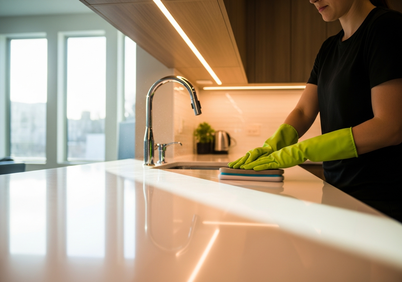 End of lease cleaning in Mount Pleasant kitchen