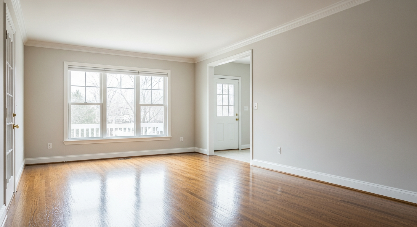 Empty rental ready for final inspection in Keilor Park