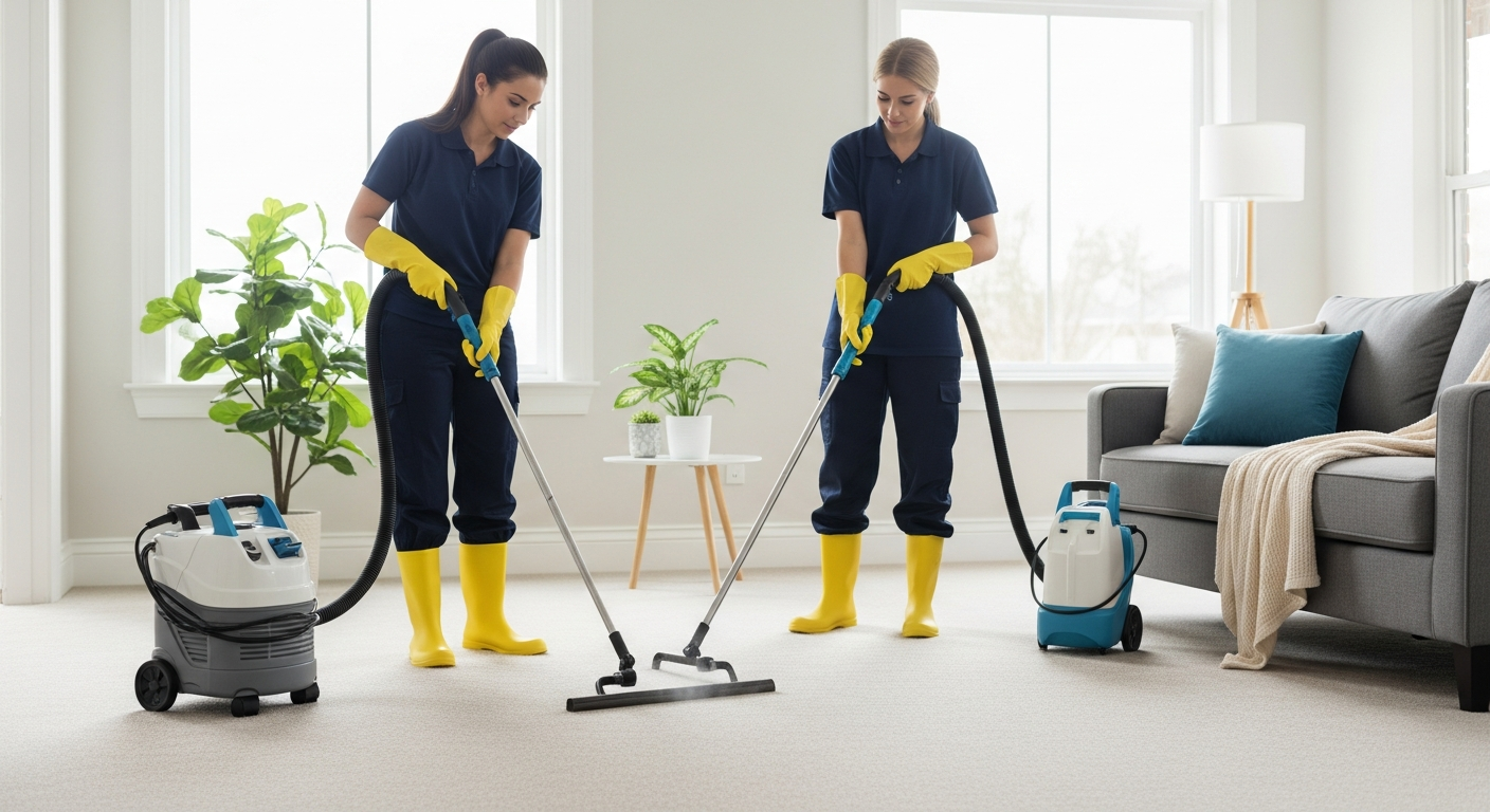 Carpet cleaning for end of lease in Willetton