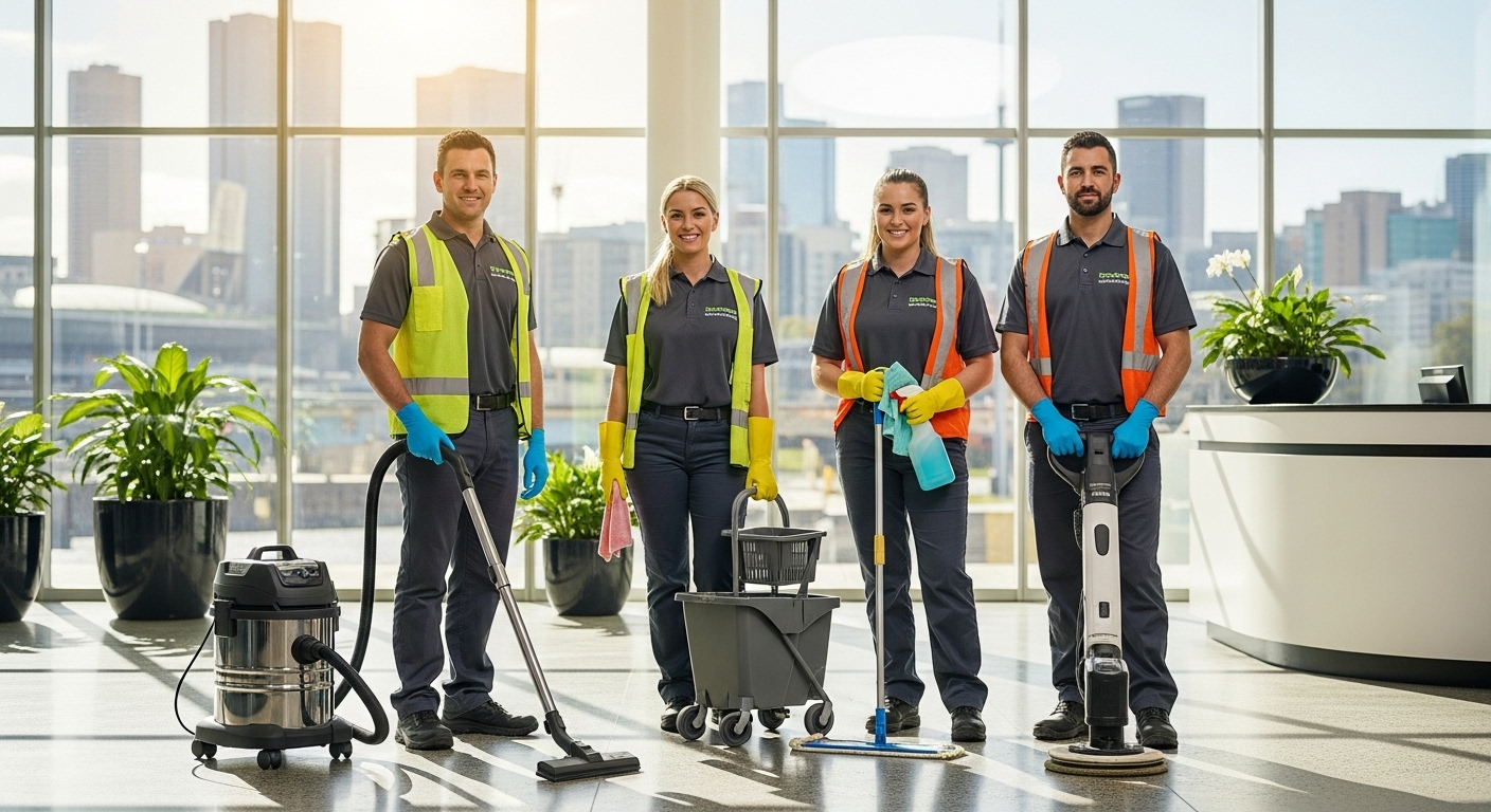Superboss cleaning team in Adelaide