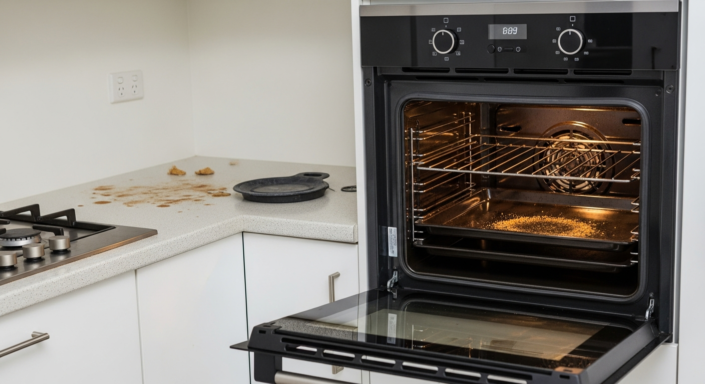 Before and after vacate cleaning