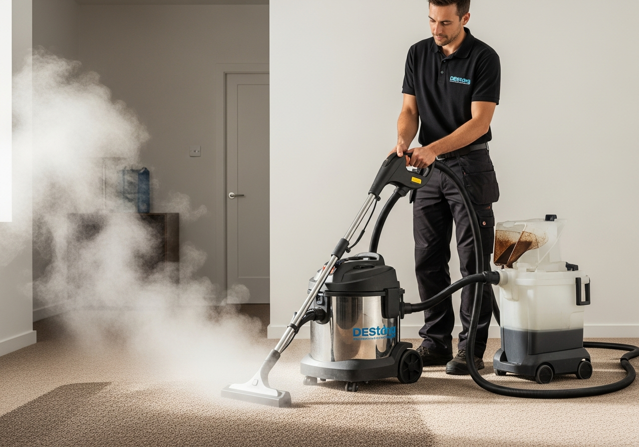 Carpet steam cleaning