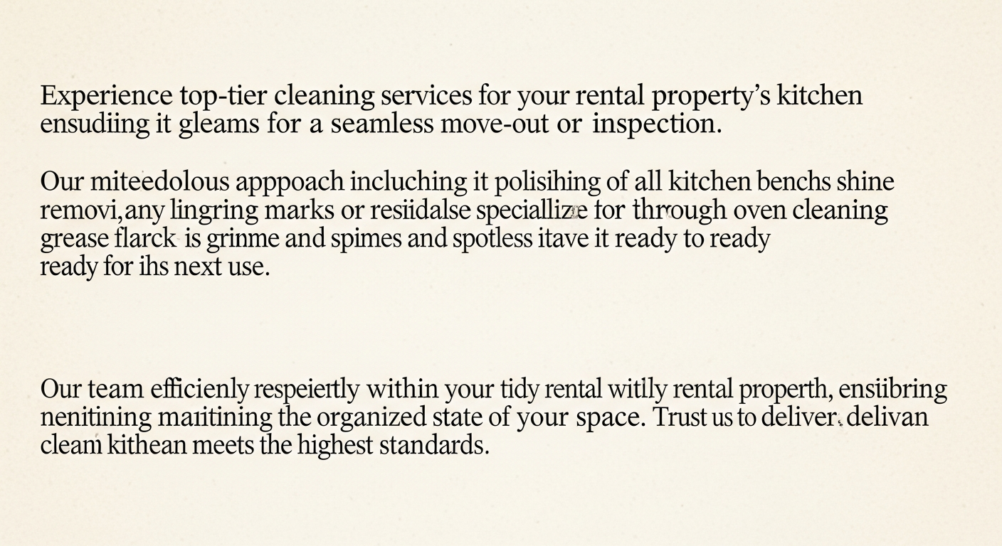 Oven and kitchen cleaning