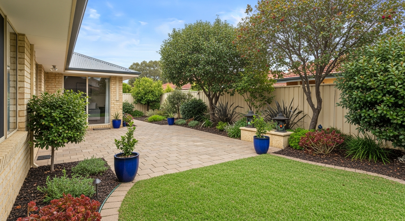 Lexia backyard patio